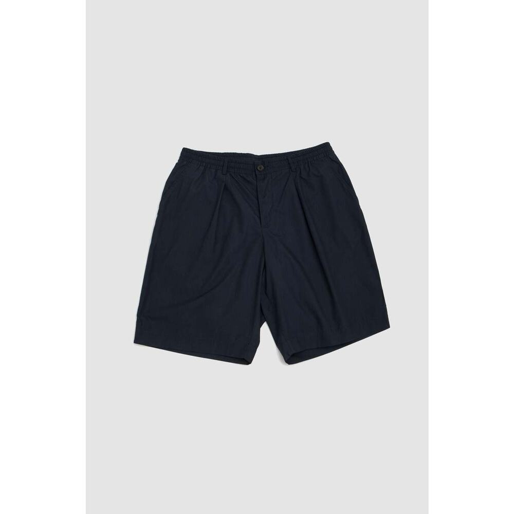 Universal Works Pleated Rec. Poly Tech Track Short in Navy Size 30 NWT
